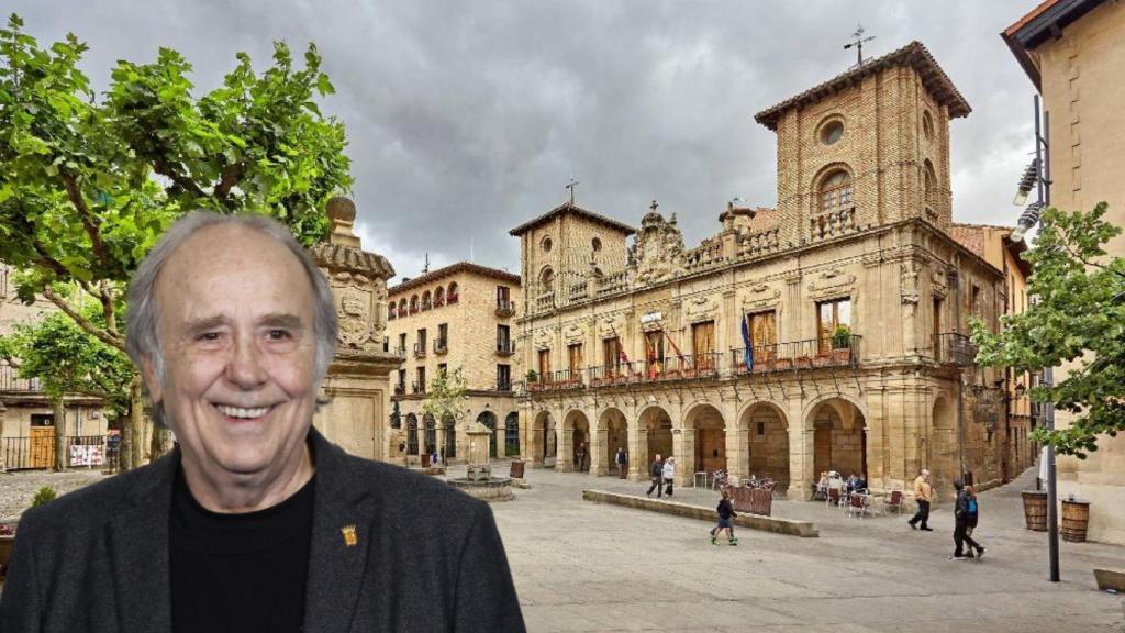 El refugio de Joan Manuel Serrat en un pueblo medieval de 4.000 habitantes