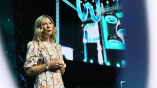 Mar Vaquero, esta semana durante el congreso tecnológico 'The Wave'