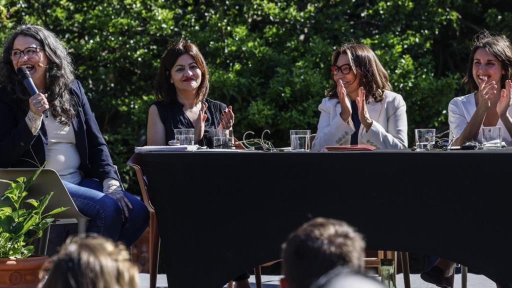 Oltra, Rego, Da Silva y Montero. Rober Solsona / EP