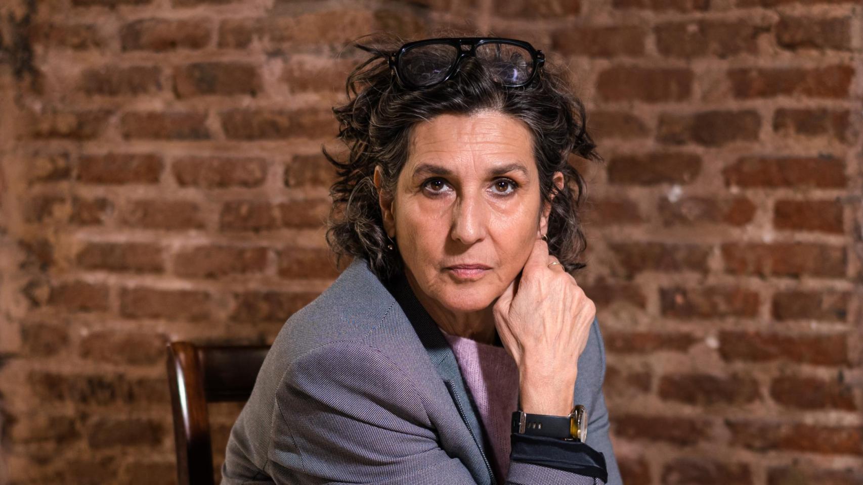 La actriz y autora de 'La educación del monstruo' Elvira Mínguez. Foto: Hugo G. Pecellín
