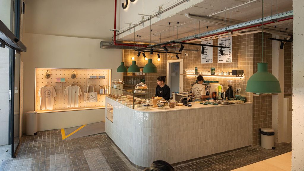 El espacio de Jon Cake en Poblenou.