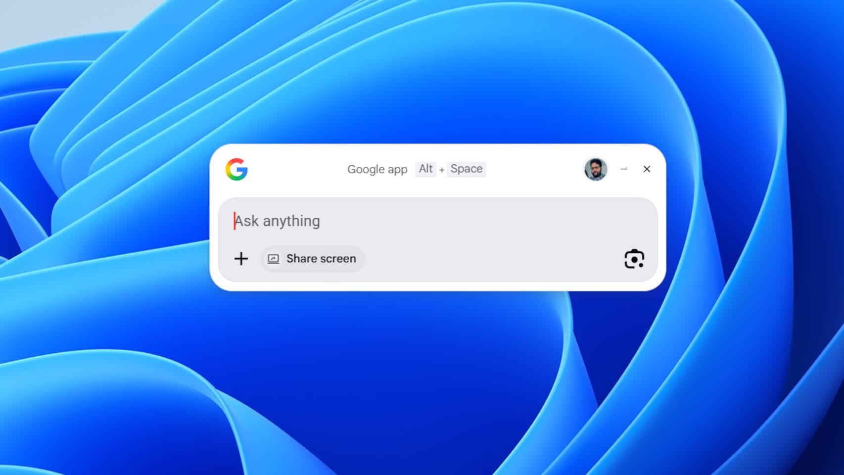 App de Google para Windows