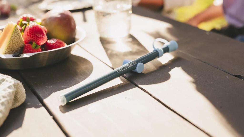 La pajita de supervivencia LifeStraw.