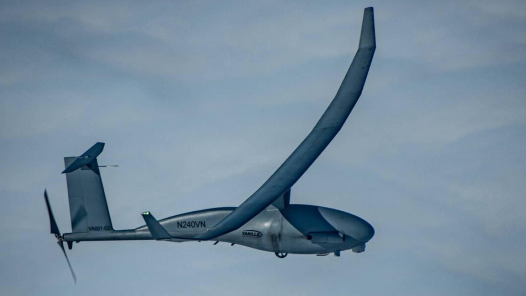 El dron de largo alcance Vanilla de EEUU.