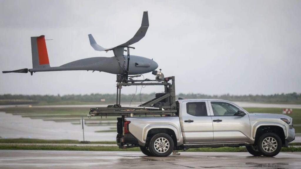 El dron de largo alcance Vanilla de EEUU.