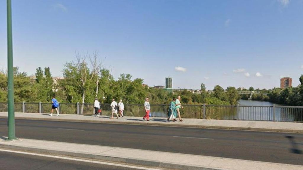 Imagen de archivo desde el puente de Arturo Eyries