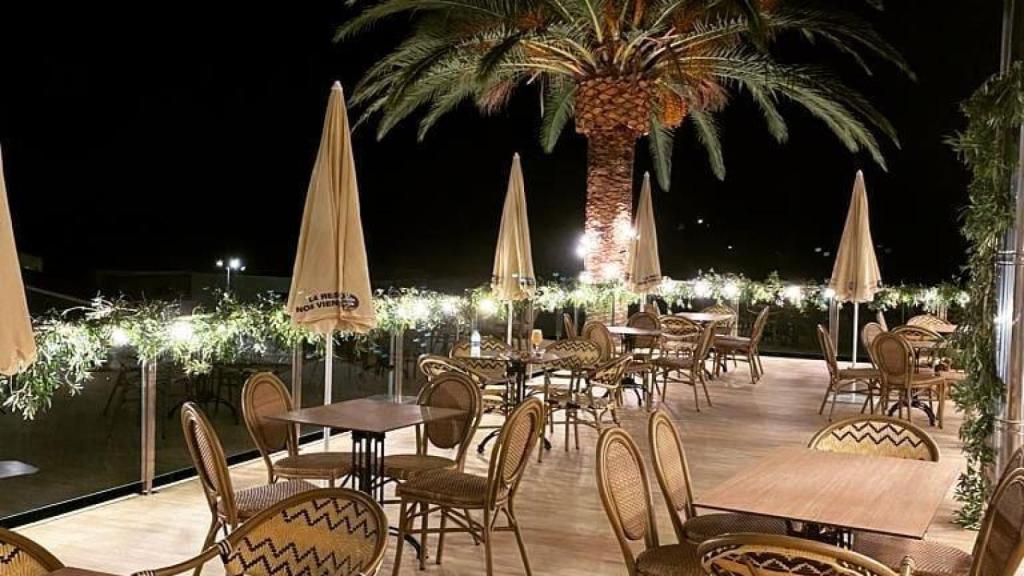 Terraza del establecimeinto.