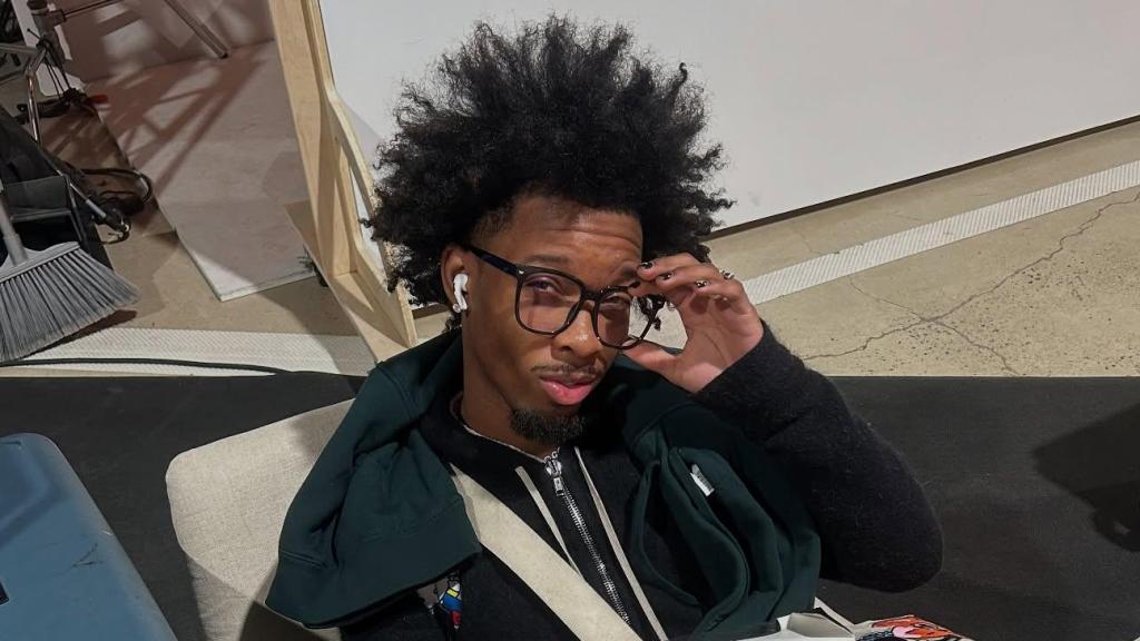 El cantante D4vd en una fotografía de sus redes sociales.
