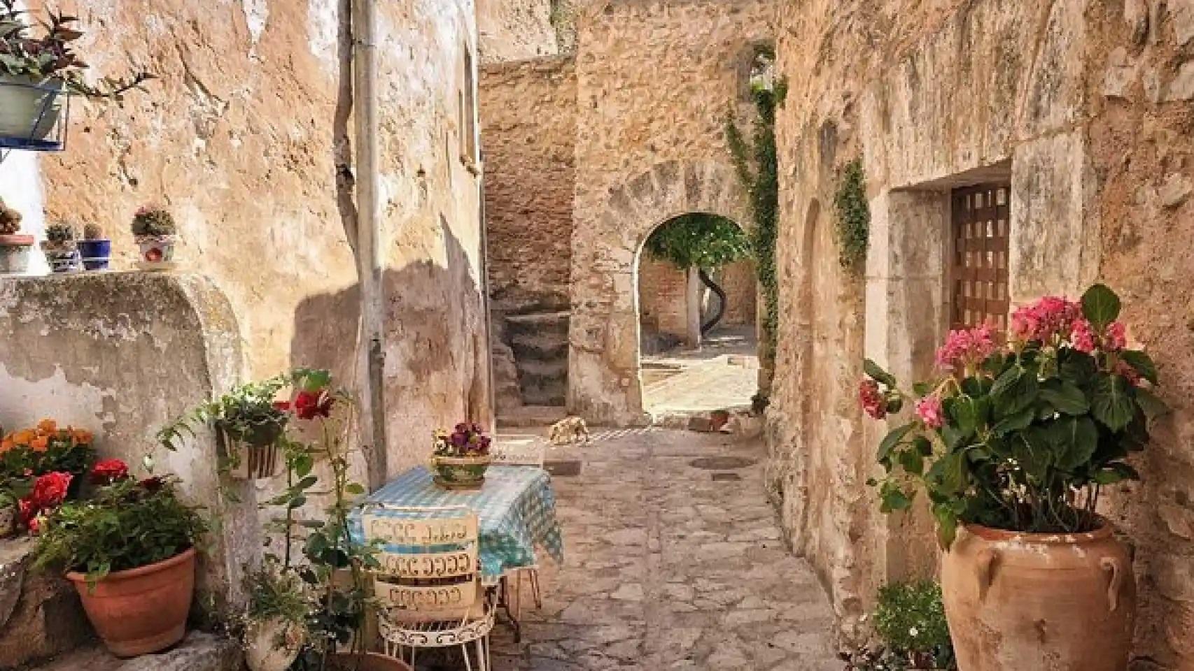 Las calles encantadoras de la localidad de Bocairent.