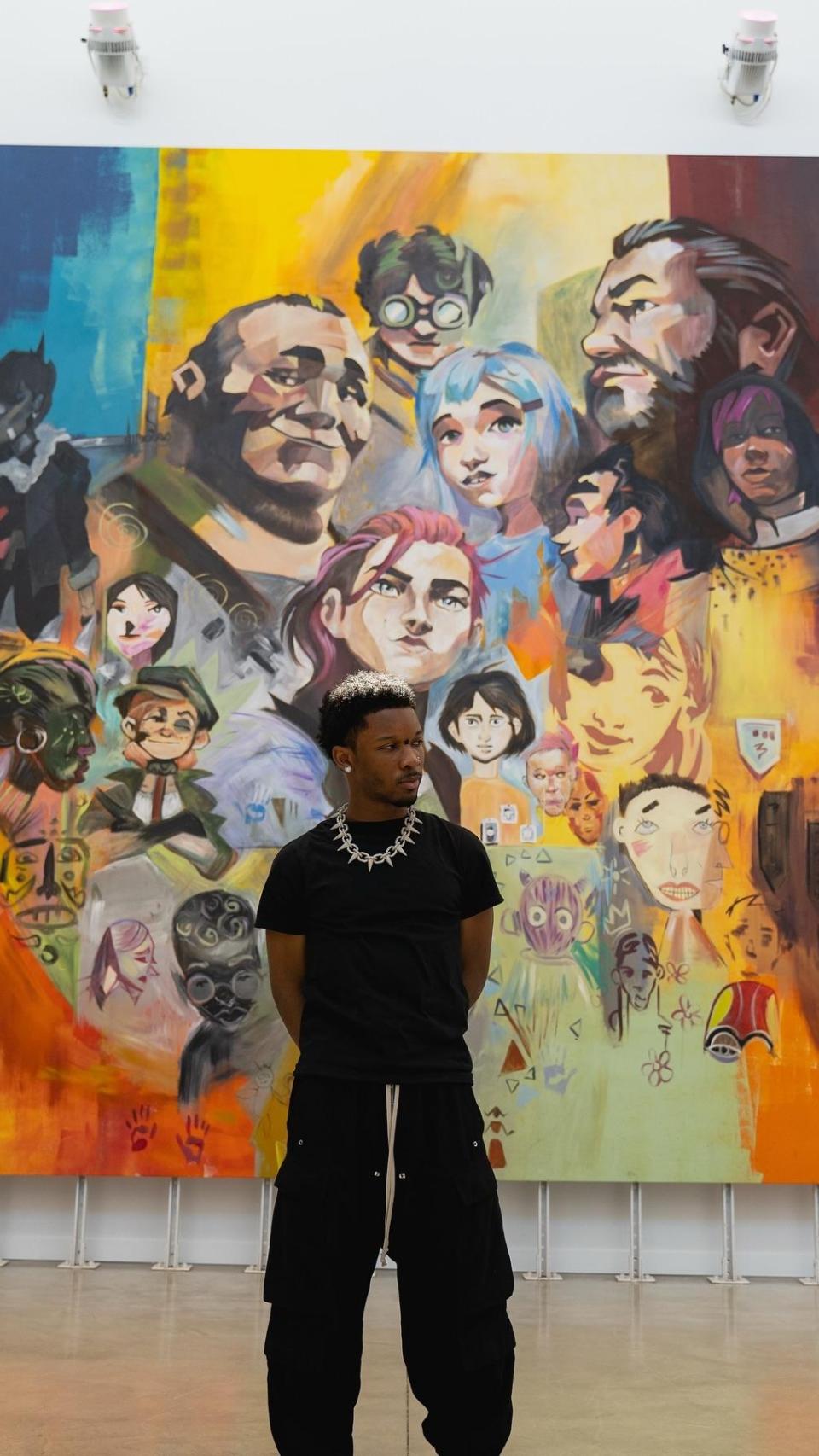 El artista D4vd.