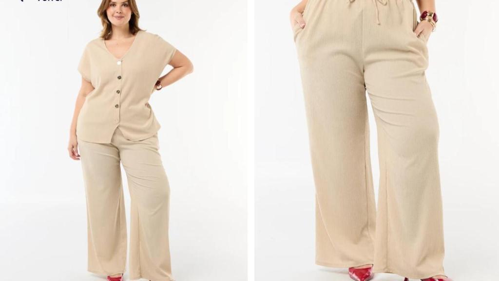 Pantalón ancho. Referencia : FDJ65