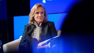 Gloria Ortiz, consejera delegada de Bankinter, durante el sexto Wake Up, Spain! de EL ESPAÑOL, Invertia y Disruptores.