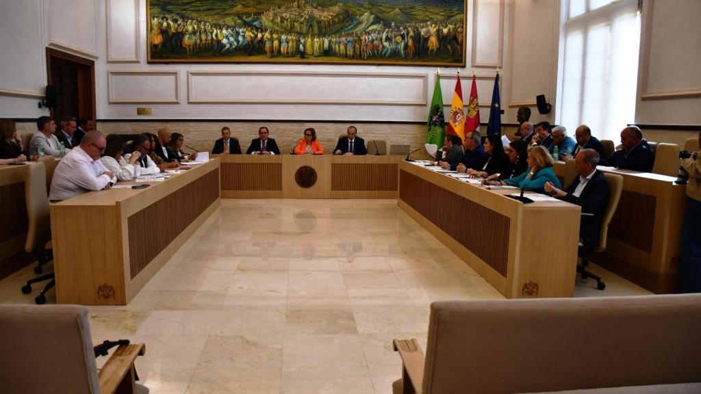 Pleno de la Diputación de Toledo.