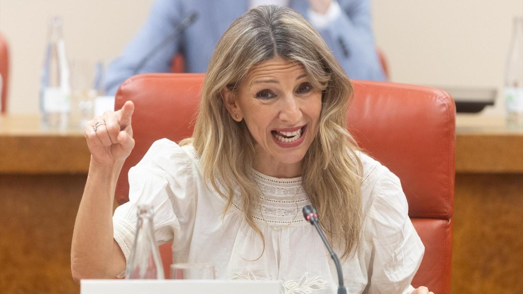 La vicepresidenta segunda y ministra de Trabajo y Economía Social, Yolanda Díaz. Eduardo Parra / Europa Press