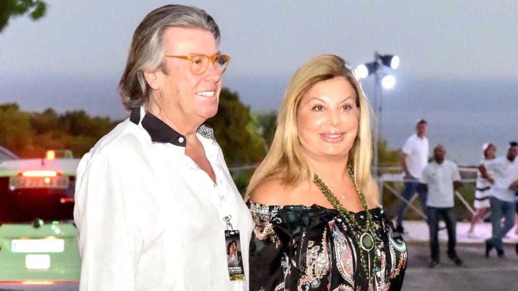 Philippe Roger Valere junto a su esposa, la recordada empresaria Olivia Valere.