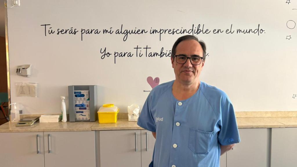 Segundo Rite, jefe del servicio de Neonatología del Hospital Miguel Servet.