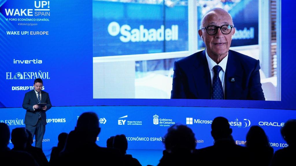 Josep Oliu, presidente de Banco Sabadell.