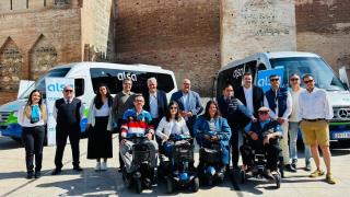 Los nuevos microbuses de Vélez-Málaga.