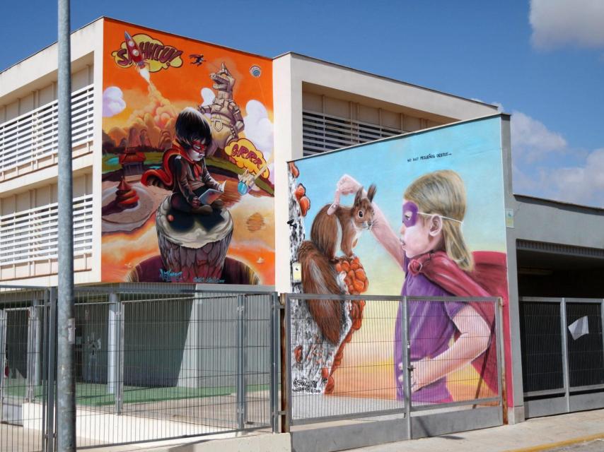Arte Urbano en las calle de El Provencio.