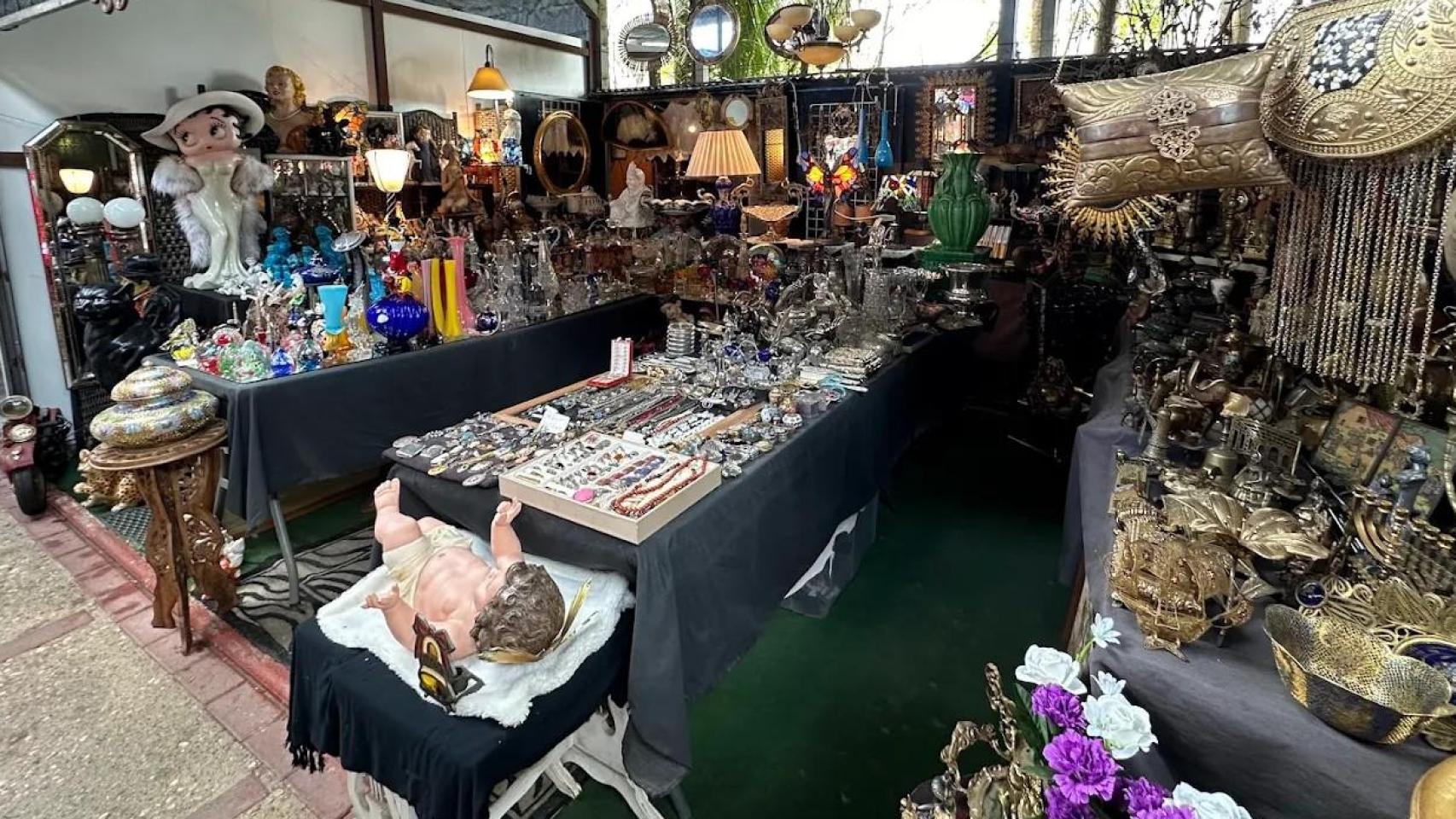 Una muestra del mercadillo.