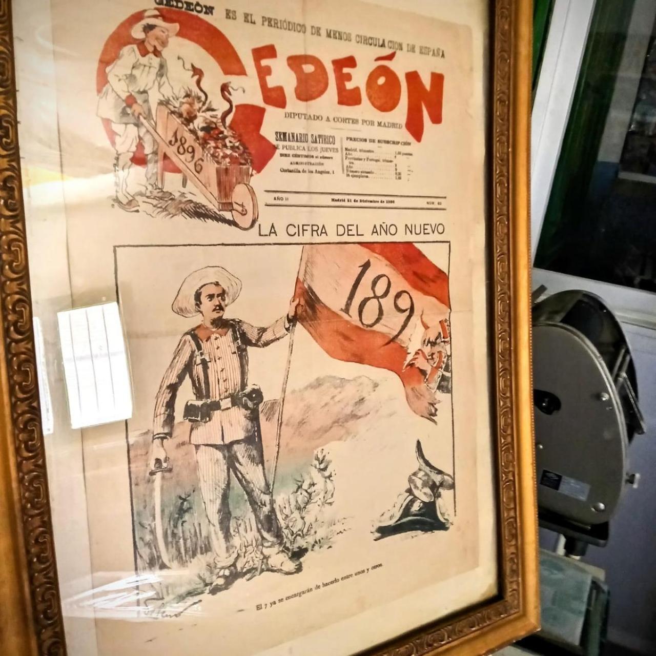 Uno de los tesoros del Museo del Cómic de El Provencio.