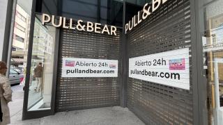 Imagen de una tienda cerrada.