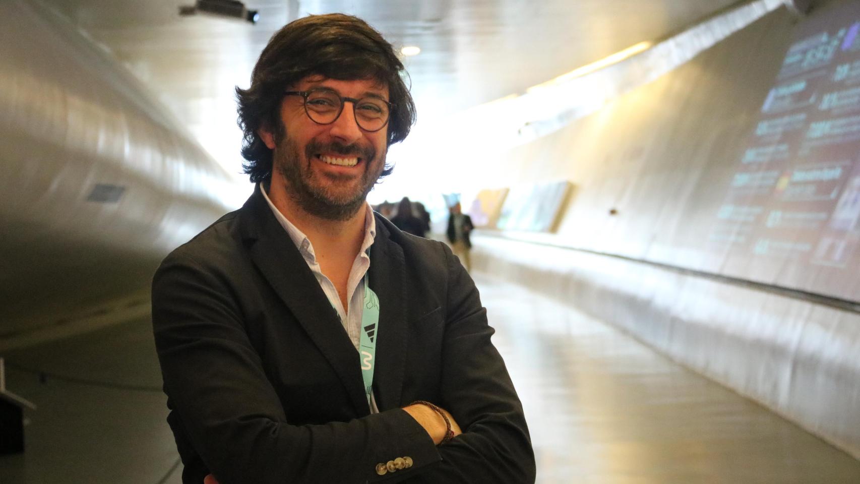 David Blázquez, responsable de Relaciones Institucionales de Amazon Web Services, durante el congreso 'The Wave'
