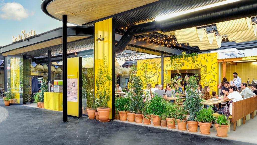 Beata Pasta La Granja, en el centro comercial Westfield Parquesur, en Leganés.