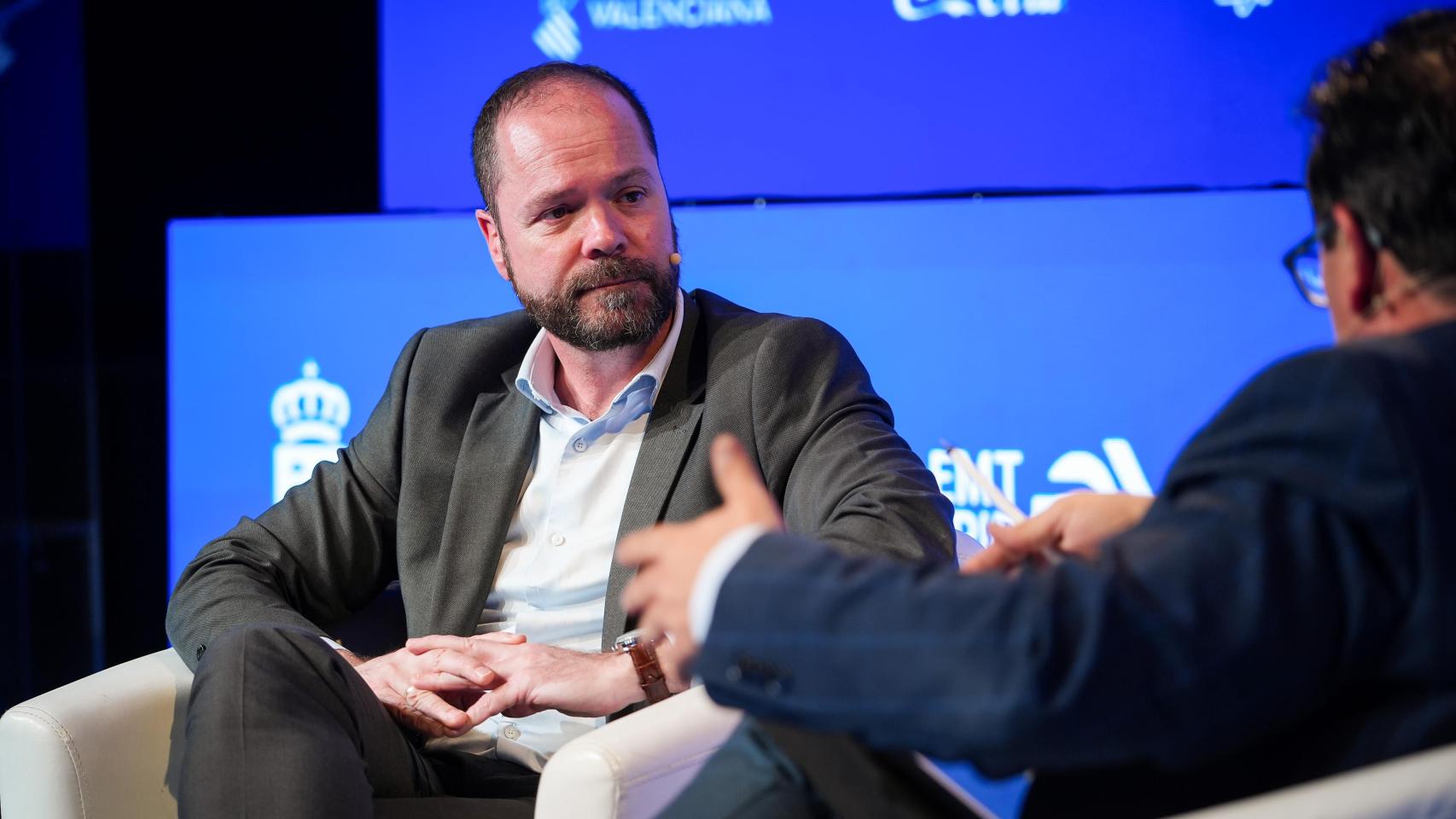 Diego Crescente, durante la conversación en Wake Up, Spain!