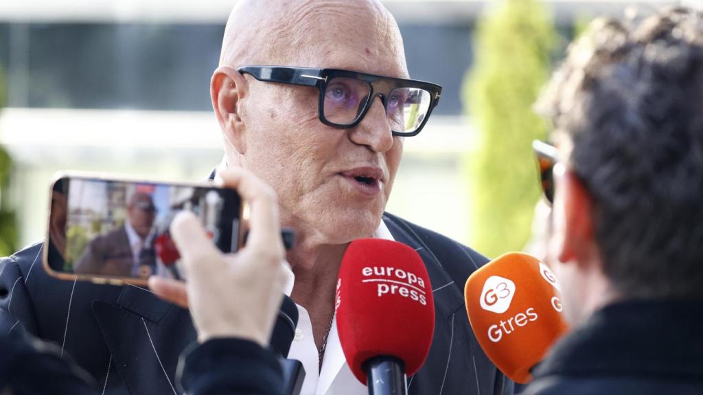Kiko Matamoros, en la Audiencia Provincial de Madrid.