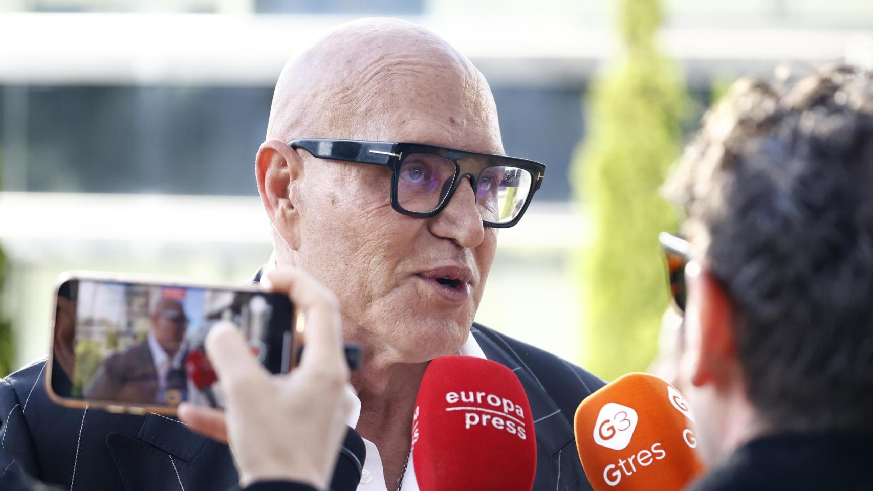 Kiko Matamoros, este viernes, en la Audiencia Provincial de Madrid.