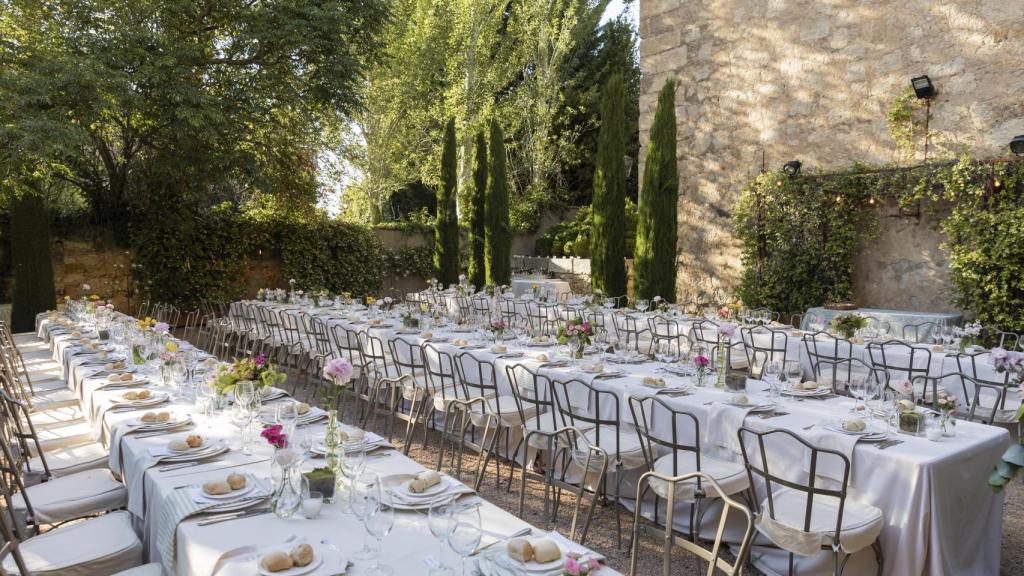 Uno de los jardines del Palacio Montarco.