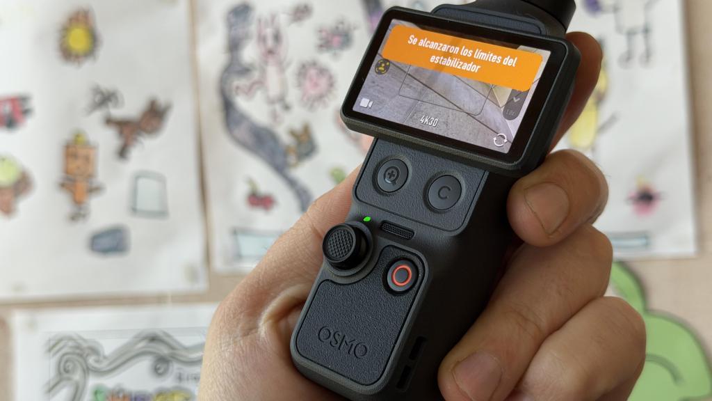 La nueva botonera de la Osmo Pocket 4
