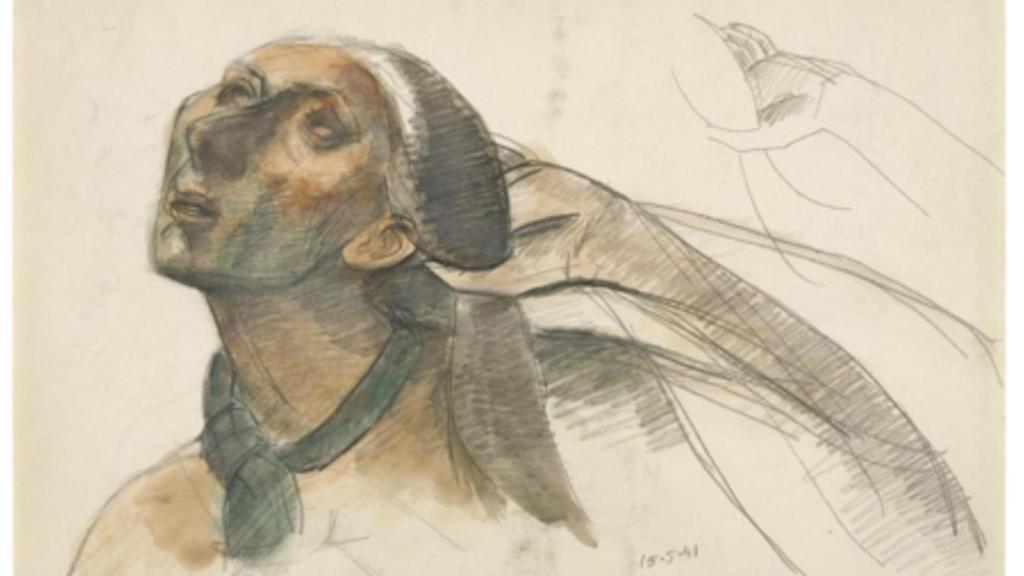 Julio González: 'Femme se coiffant', 1941. Foto:  IVAM Institut Valencià d´Art Modern, Generalitat