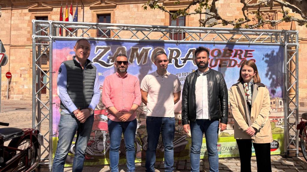 Presentación de I Concentración de Motos 'Zamora sobre ruedas'.