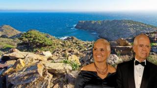 El matrimonio Tous tiene una casa frente al mar en el Cabo de Creus, en el municipio de Cadaqués.