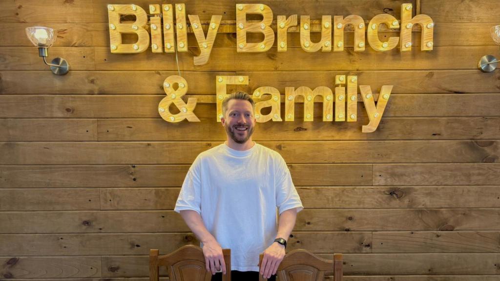 Billy Torres en su última apertura, Billy Brunch en la madrileña calle Toledo.