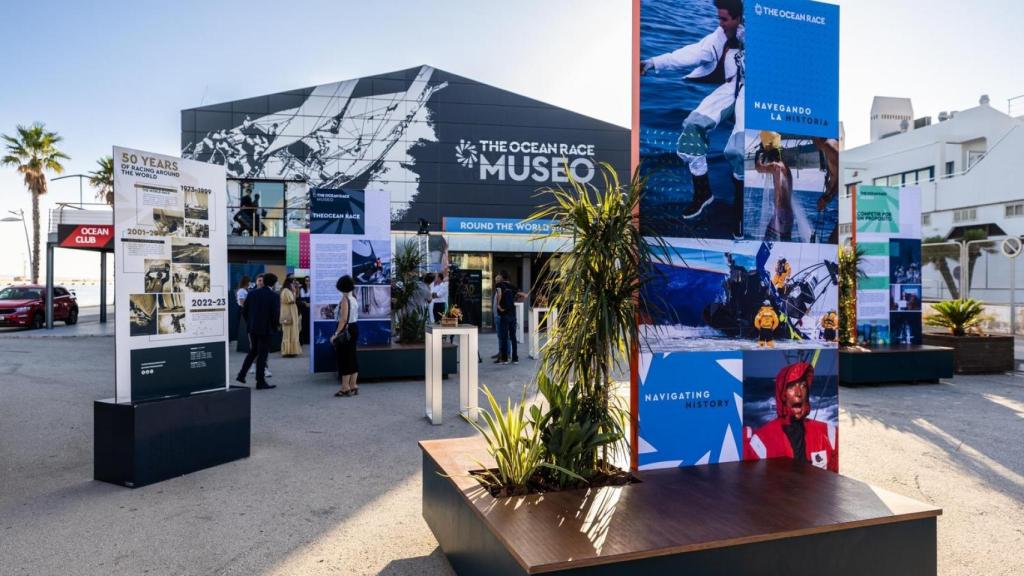 Exteriores del museo de The Ocean Race en el Puerto de Alicante.
