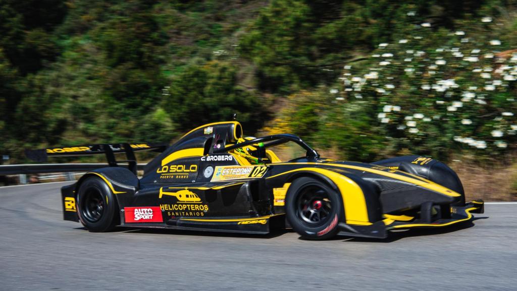 Christian Broberg con su Wolf GB08