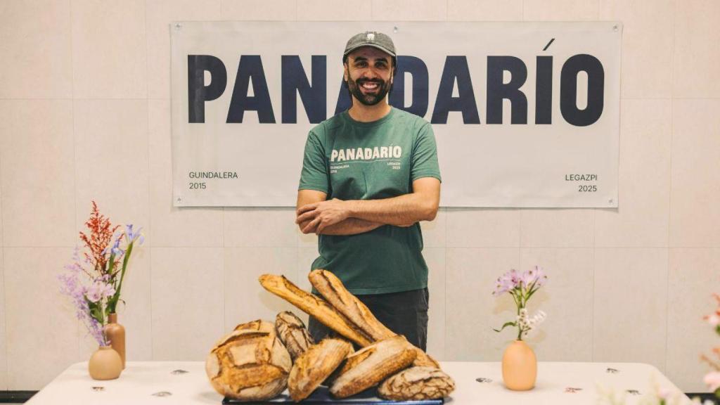 Darío Marcos, panadero y propietario de Panadarío.