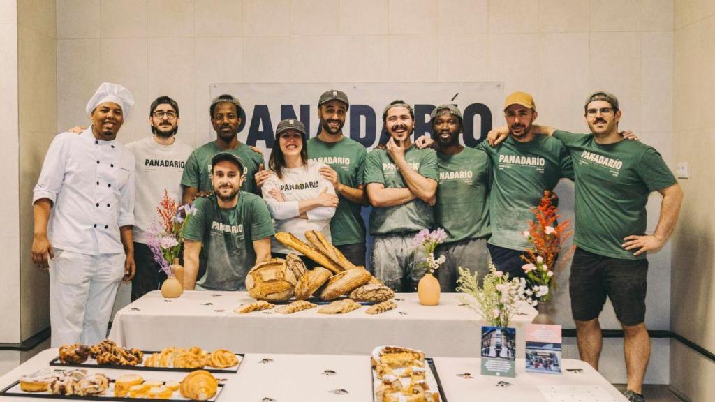 Parte del equipo de Panadarío.