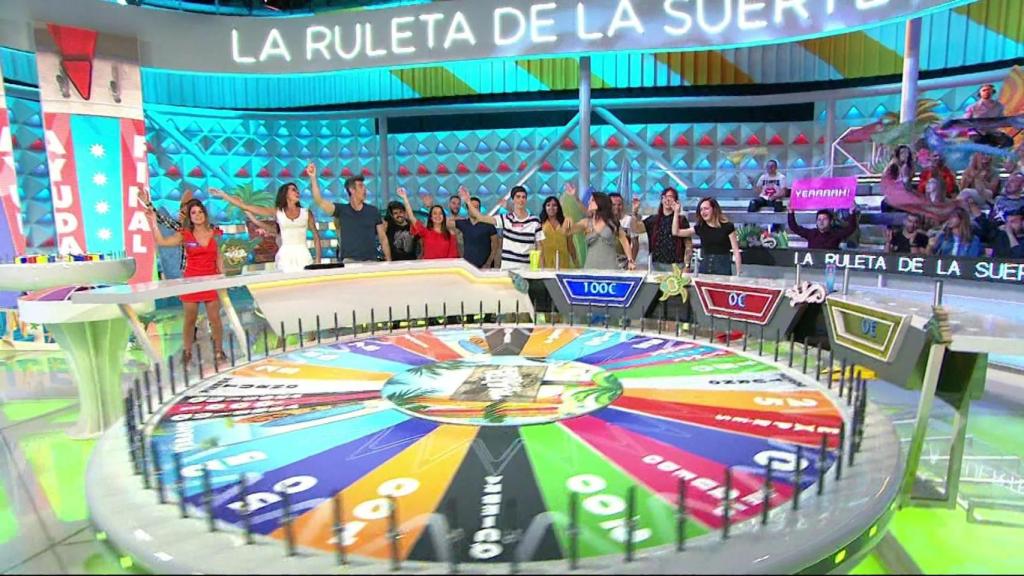 La ruleta es la gran protagonista del concurso de Antena 3.