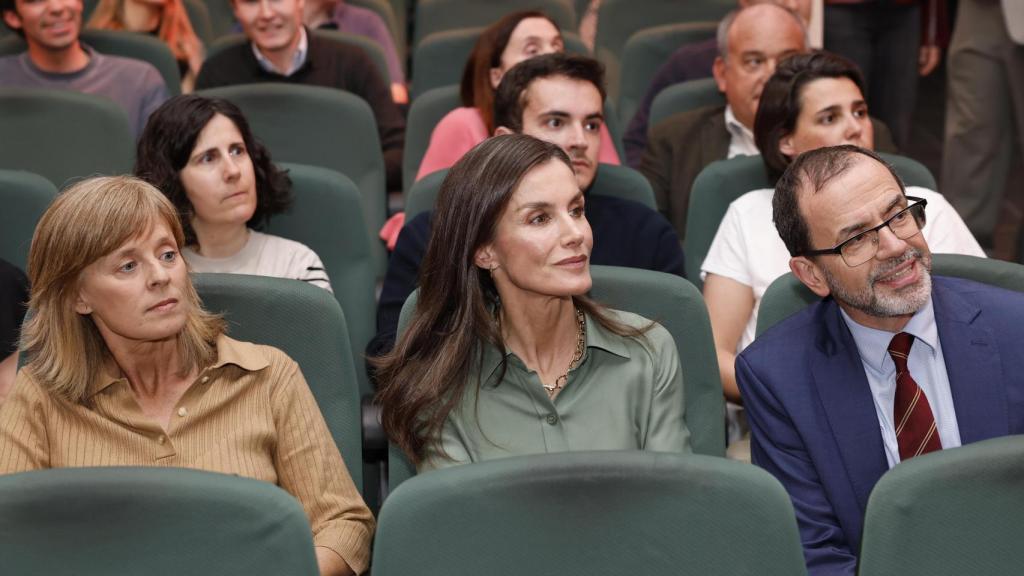 Doña Letizia asistió con Marta Carazo.