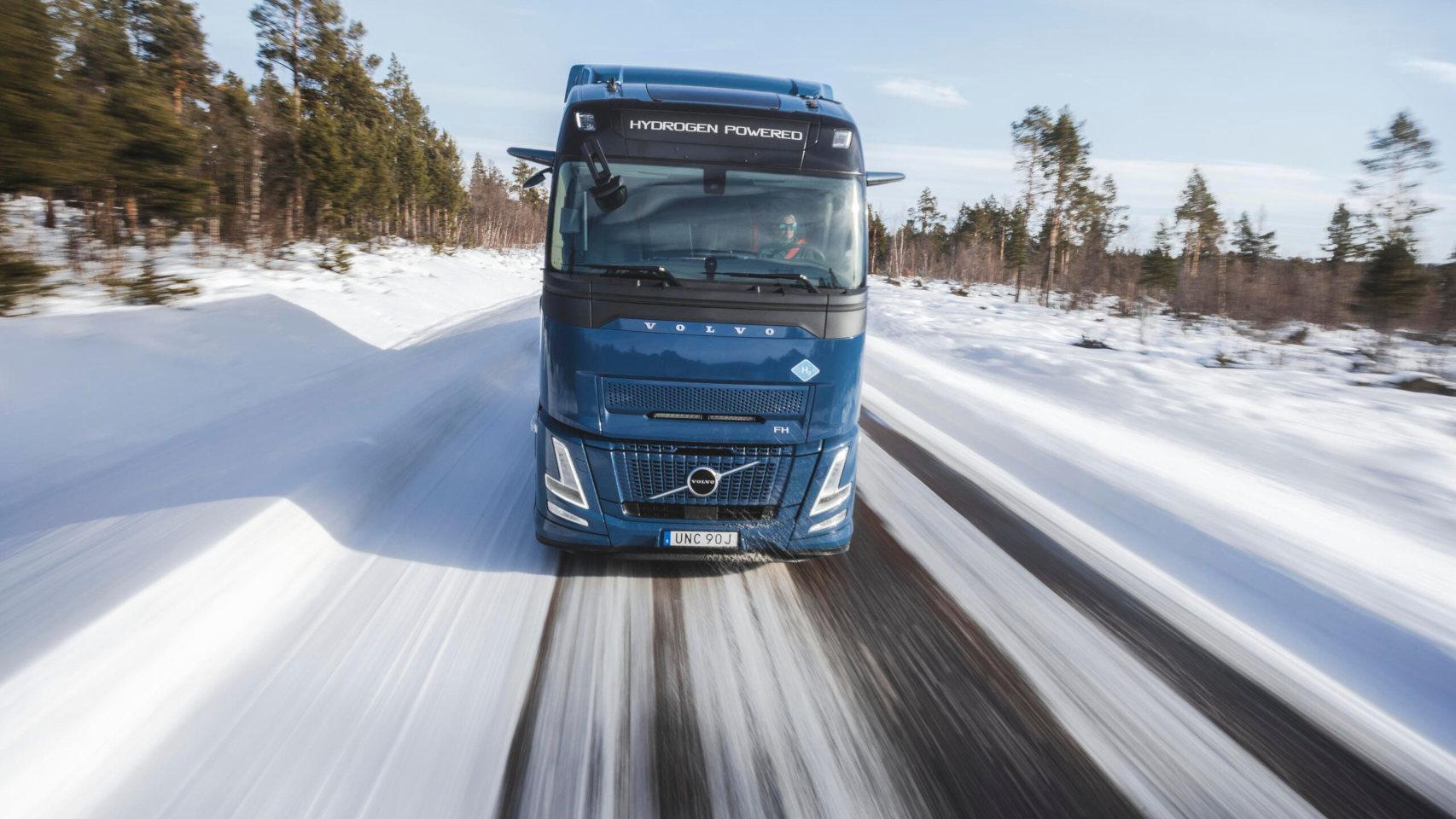 Camión de hidrógeno de Volvo