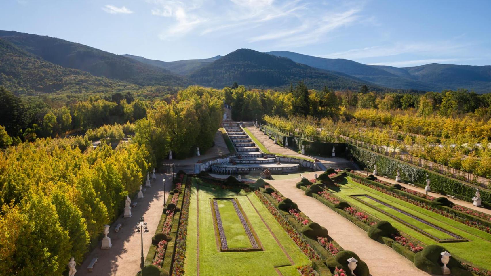 Palacio de La Granja de San Ildefonso, en Segovia.