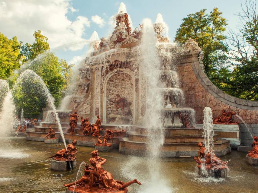 El Palacio de La Granja de San Ildefonso cuenta con 26 fuentes monumentales.