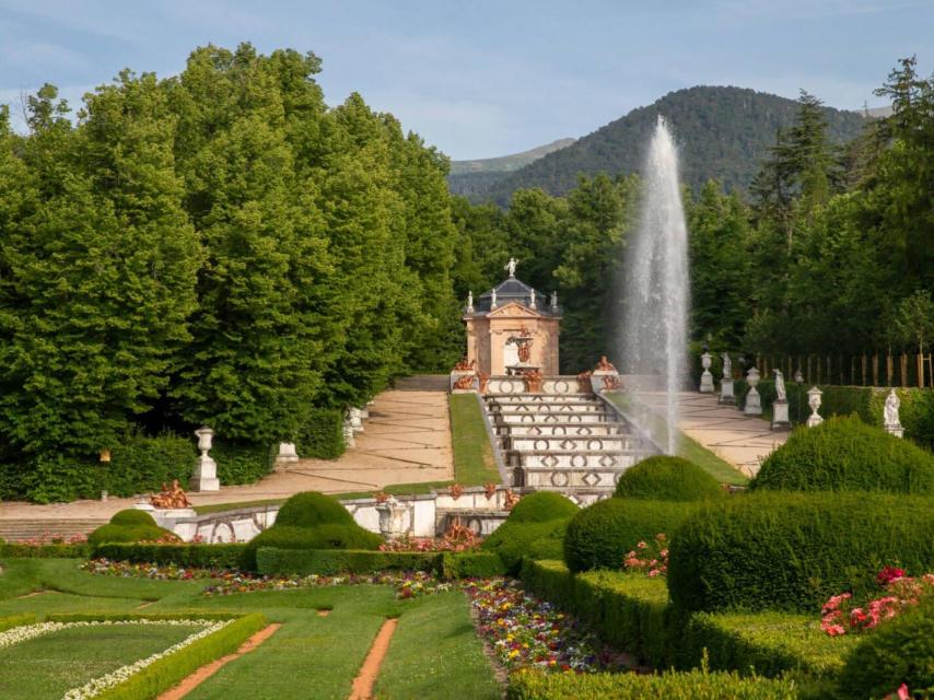 Palacio de La Granja de San Ildefonso, en Segovia.