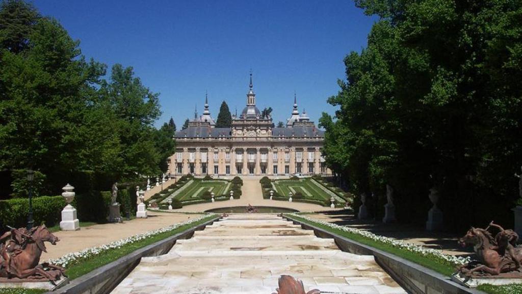 Palacio de La Granja de San Ildefonso, en Segovia.