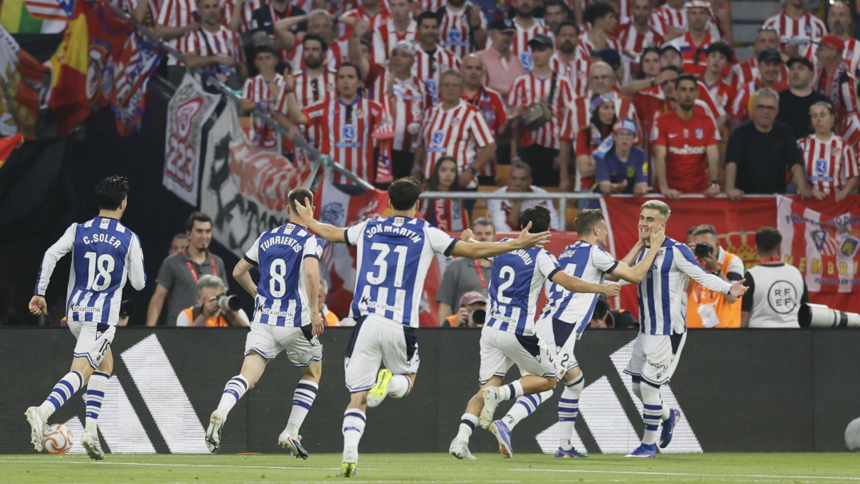 Unai Marrero se viste de héroe en la tanda de penaltis y la Real Sociedad se proclama campeón de Copa tras ganar al Atlético