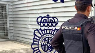 Un agente de la Policía Nacional.